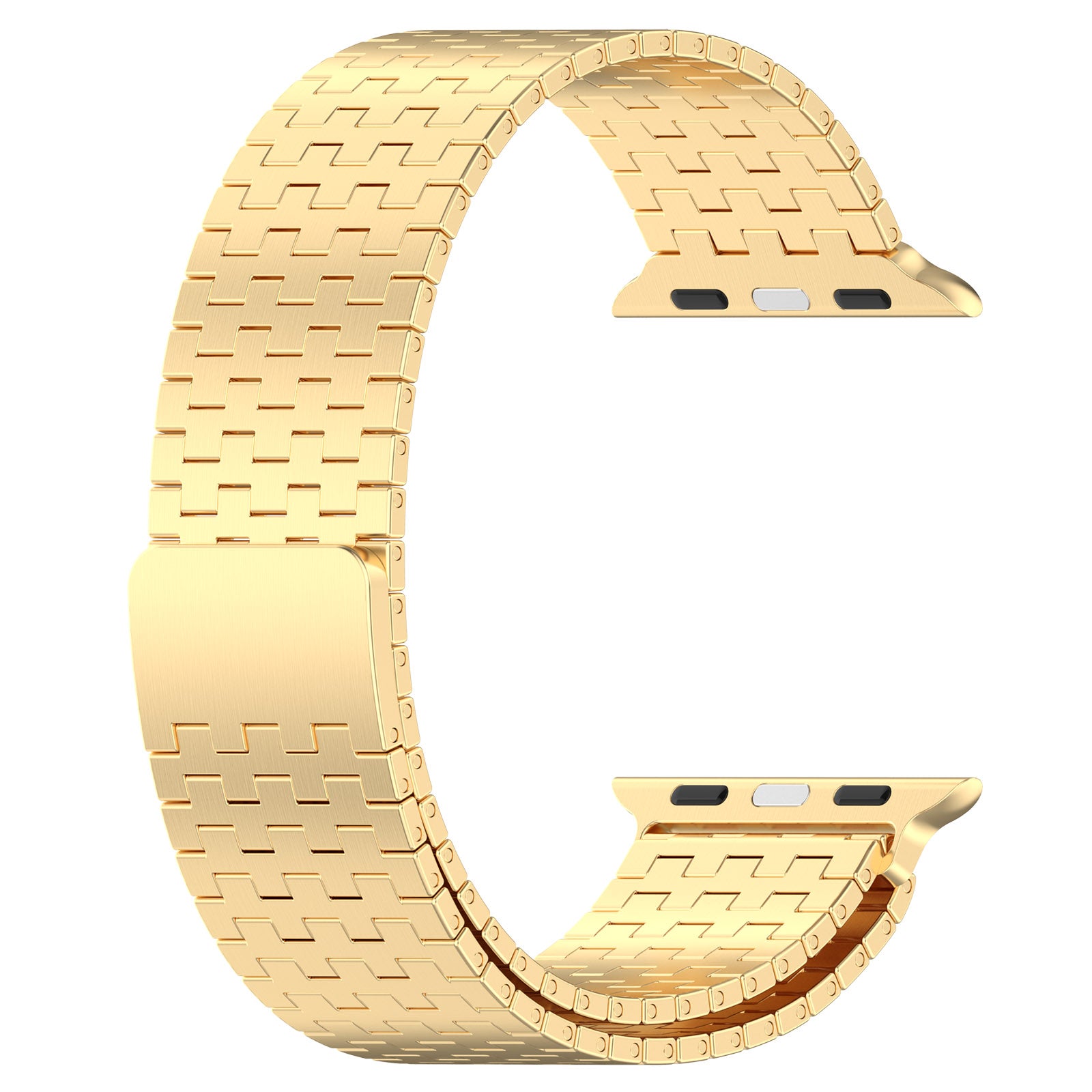 For Apple Watch Series 9 8 7 41mm 6 5 4 SE SE (2022) SE (2023) 40mm 3 2 1 38mm Replacement Band Magnetic Stainless Steel Strap For Apple Watch Series 9 8 7 41mm 6 5 4 SE SE (2022) SE (2023) 40mm 3 2 1 38mm Replacement Band Magnetic Stainless Steel Strap